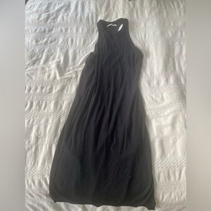Abercrombie midi black dress